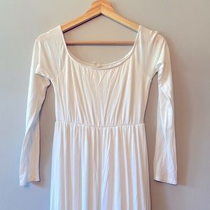 Maternity Long Sleeve Maxi Dress